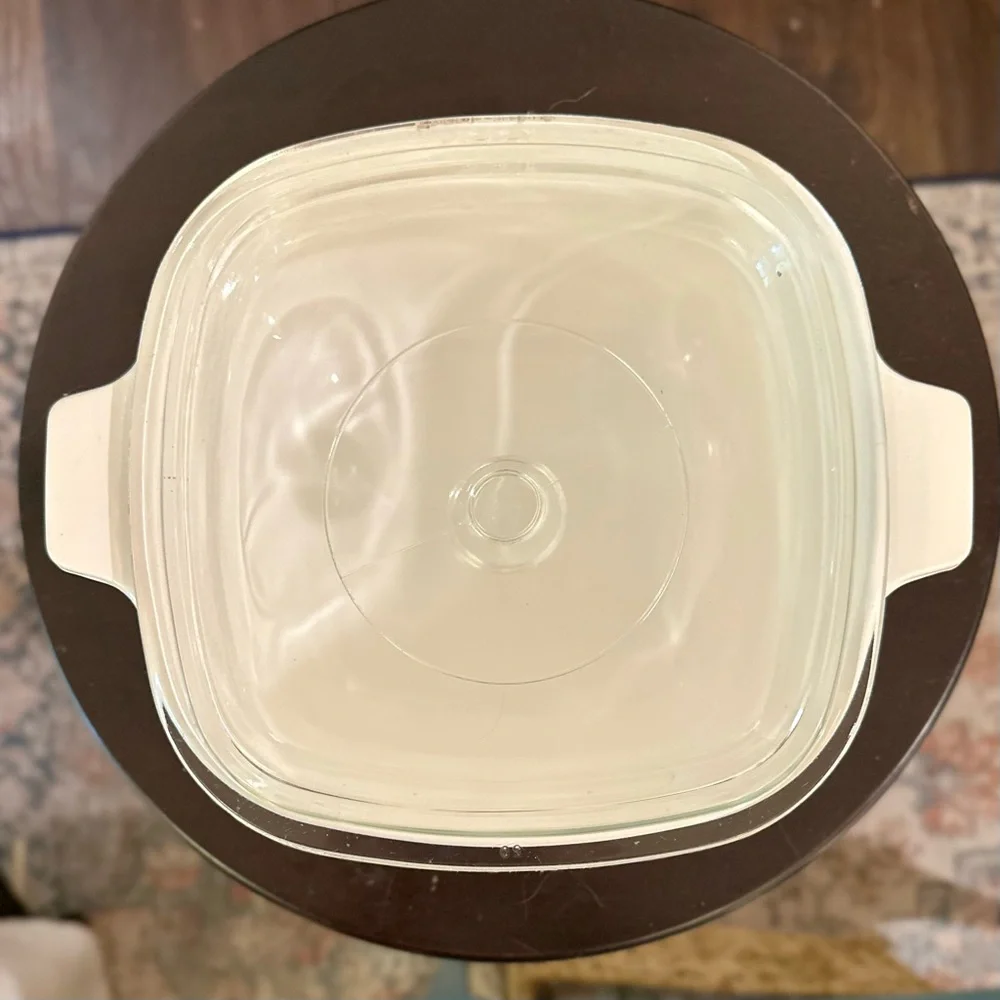 CorningWare Amber Waves Of Grain Casserole Dish W-1 3/4-B with Lid